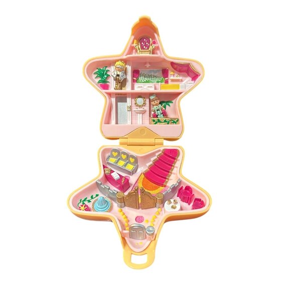 Vintage Polly Pocket Hollywood Star Hotel 1992 Bluebird Complete Compact Playset - Picture 2 of 9